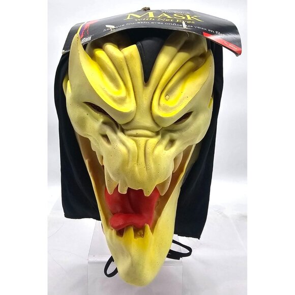 Vintage 1995 Paper Magic Group Nu-Skin Hooded Mask Net Eyes PMG Halloween 90s - Picture 2 of 7